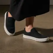 Women's Coastal Canvas Slip On - Black(6,Black,JP)