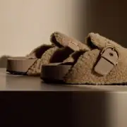 Women's Shearling Slip On Clog - Taupe(6,Taupe,JP)