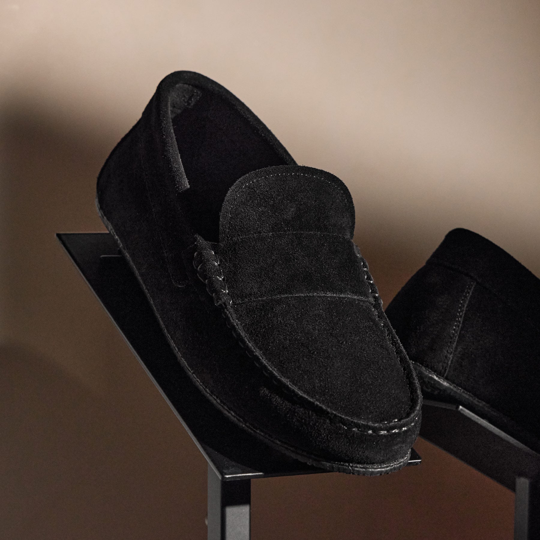 Women's Montecito Moccasin - Black(Black,10,JP)