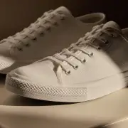 Women's Cotton Canvas Low Top Vulcanized Sneaker - White(6,White,JP)