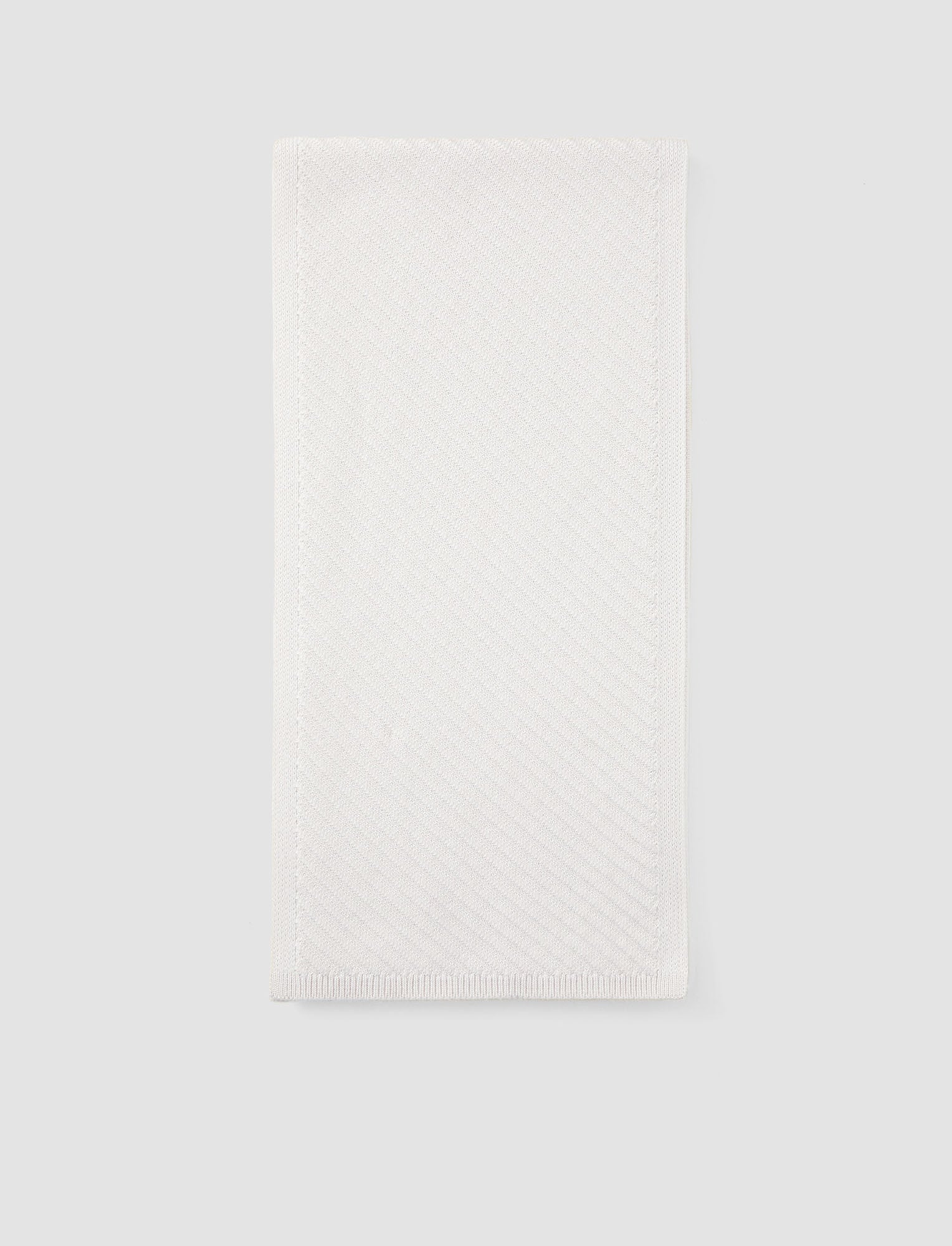 Diagonal Knit Scarf