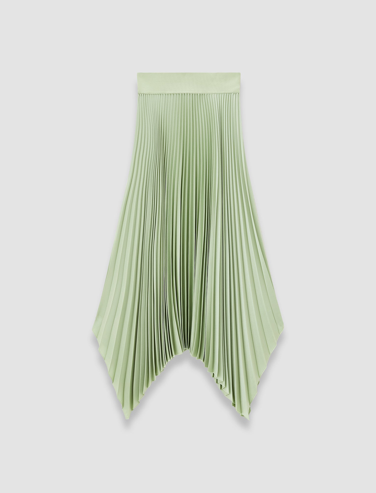 Ade Knit Weave Plissé Skirt