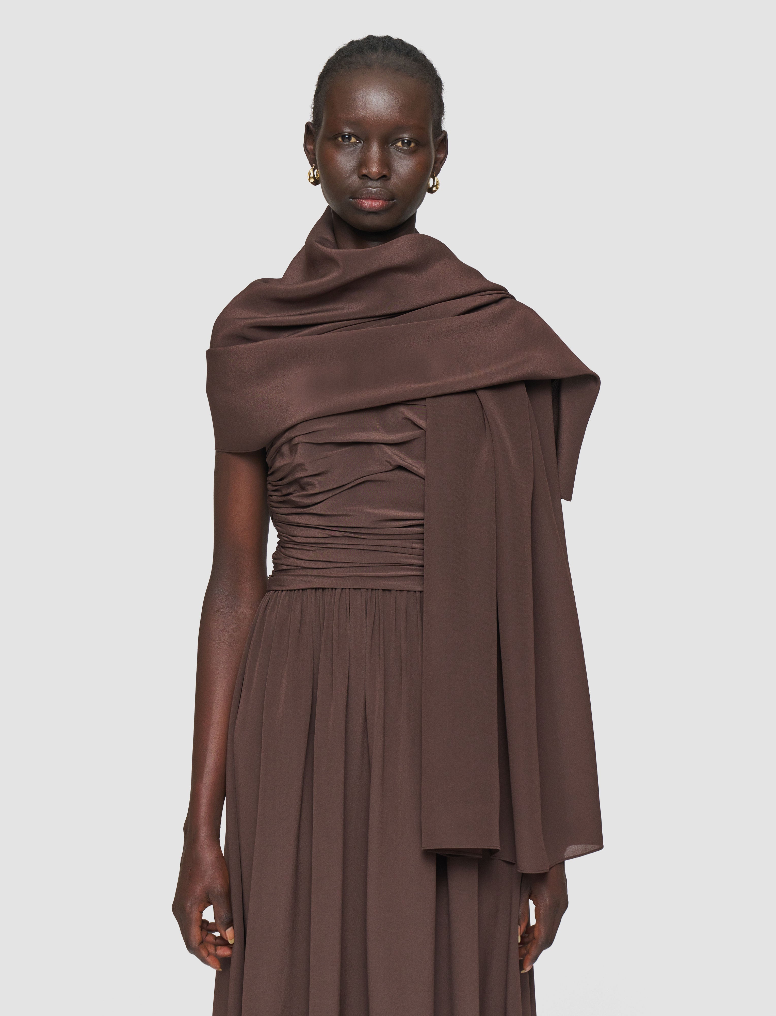 Crepe de Chine Silk Scarf