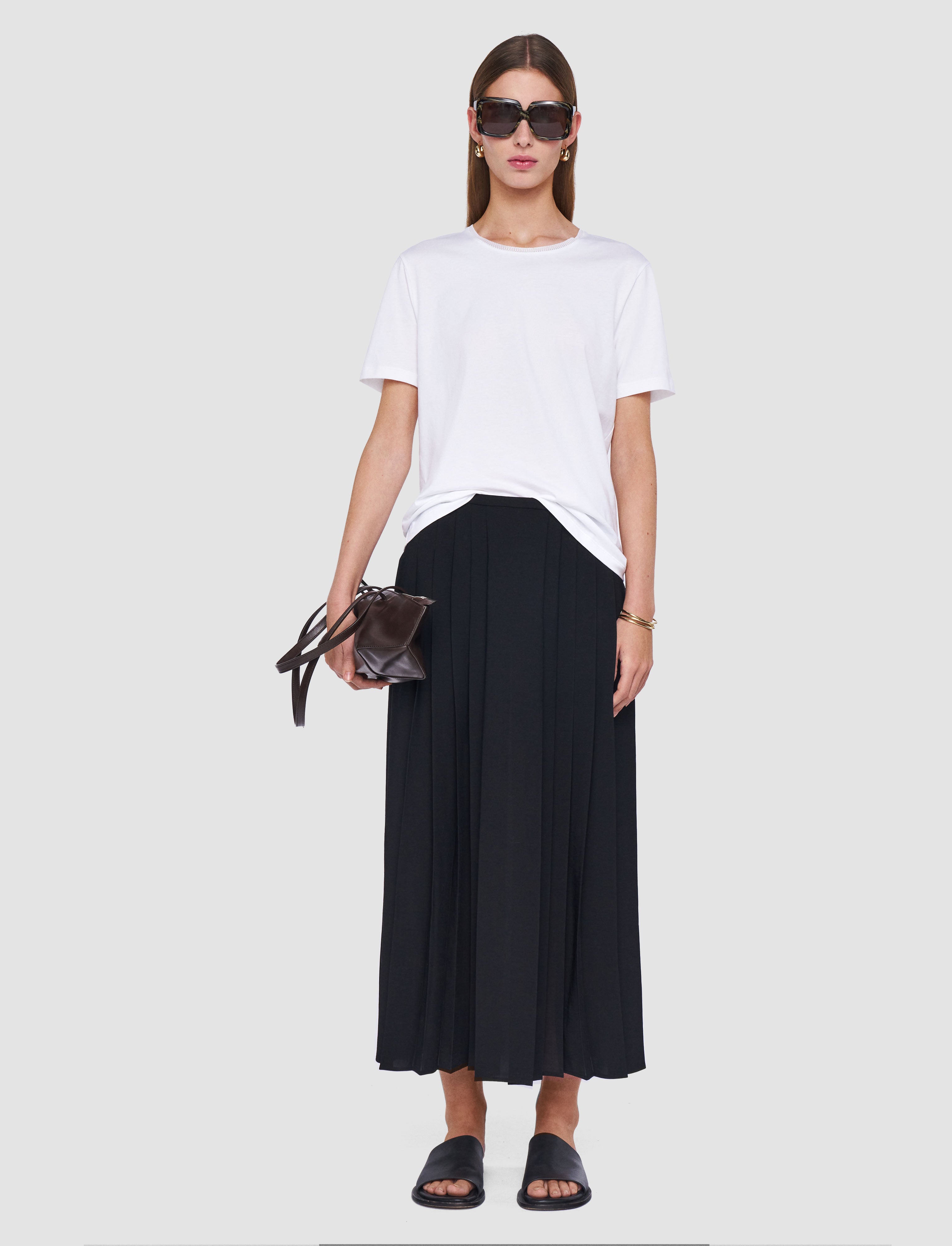 Cotton Silk Jersey T-Shirt