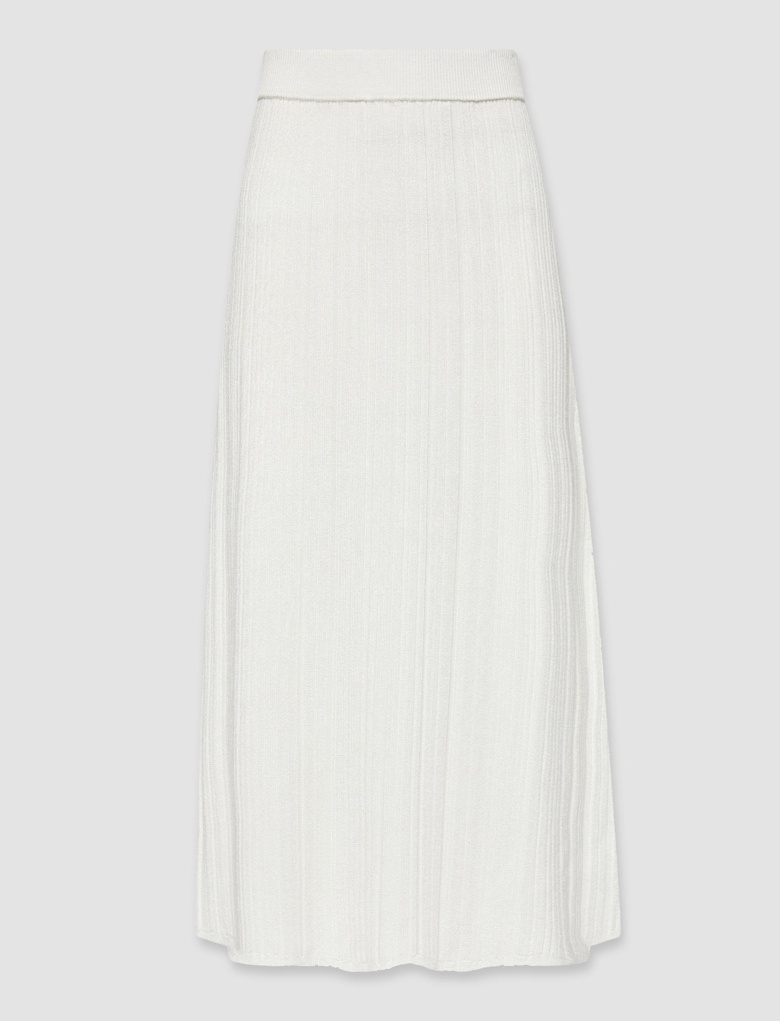 Satiny Rib Skirt