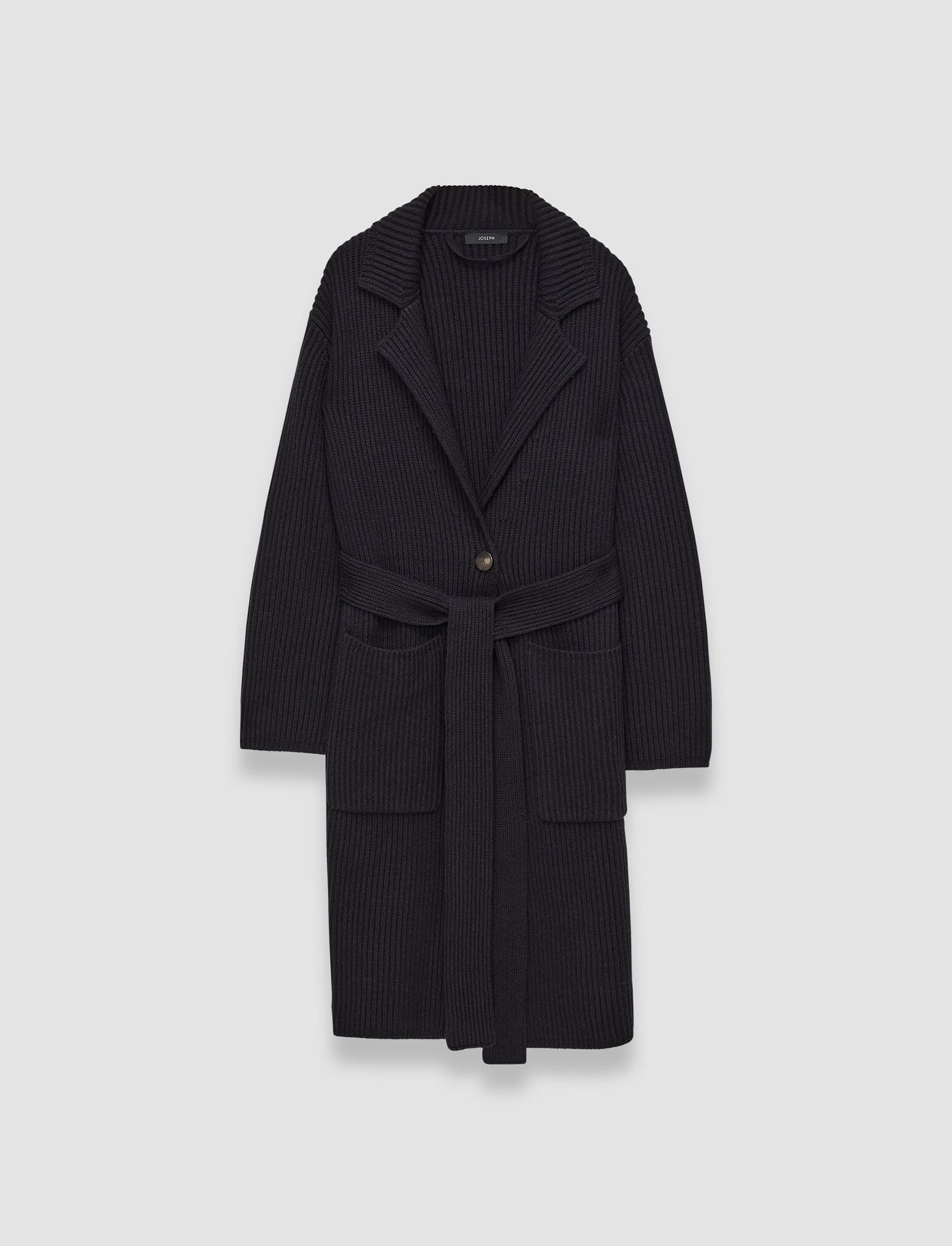 Luxe Cardigan Stitch Coat