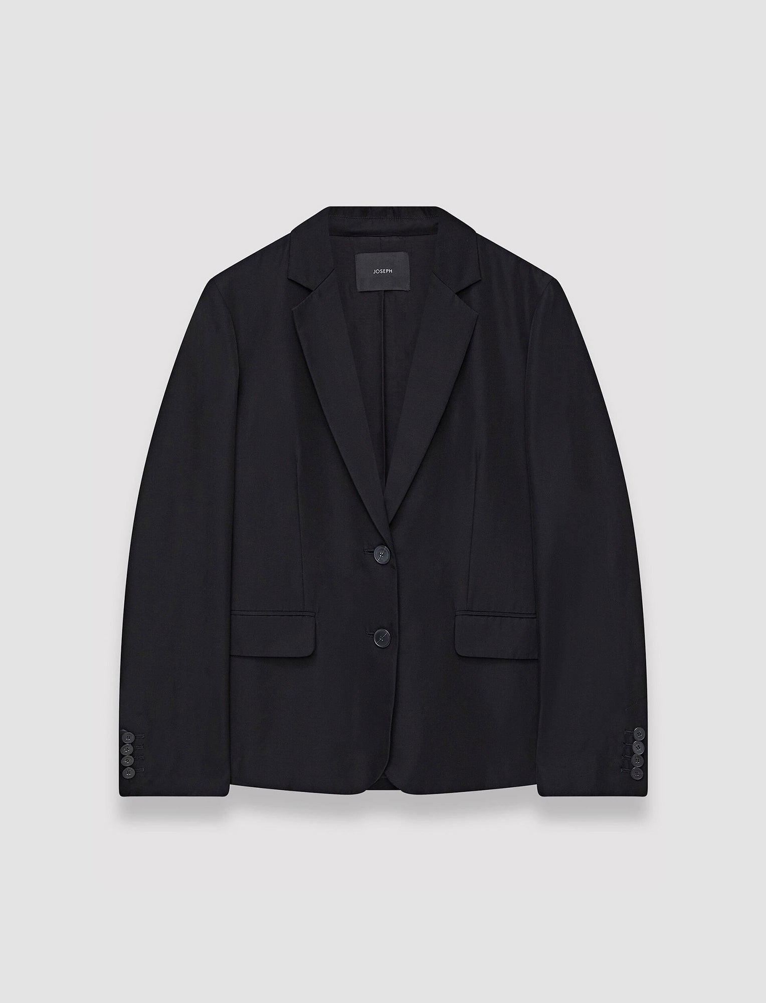 Soft Cotton Silk Belmore Jacket