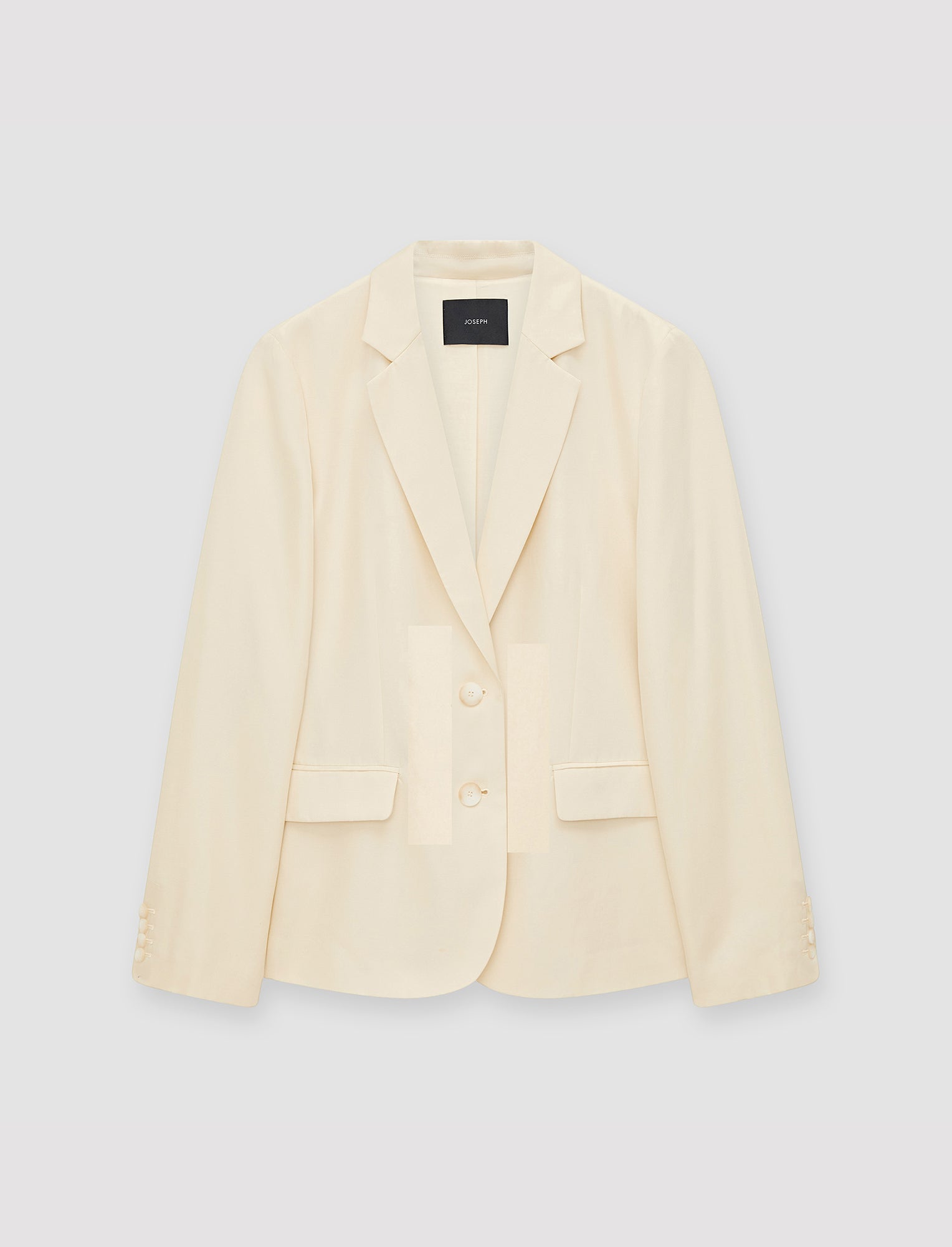 Soft Cotton Silk Belmore Jacket