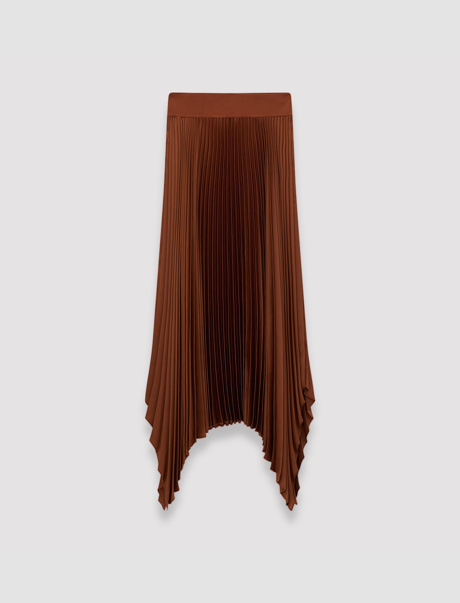 Ade Knit Weave Plissé Skirt