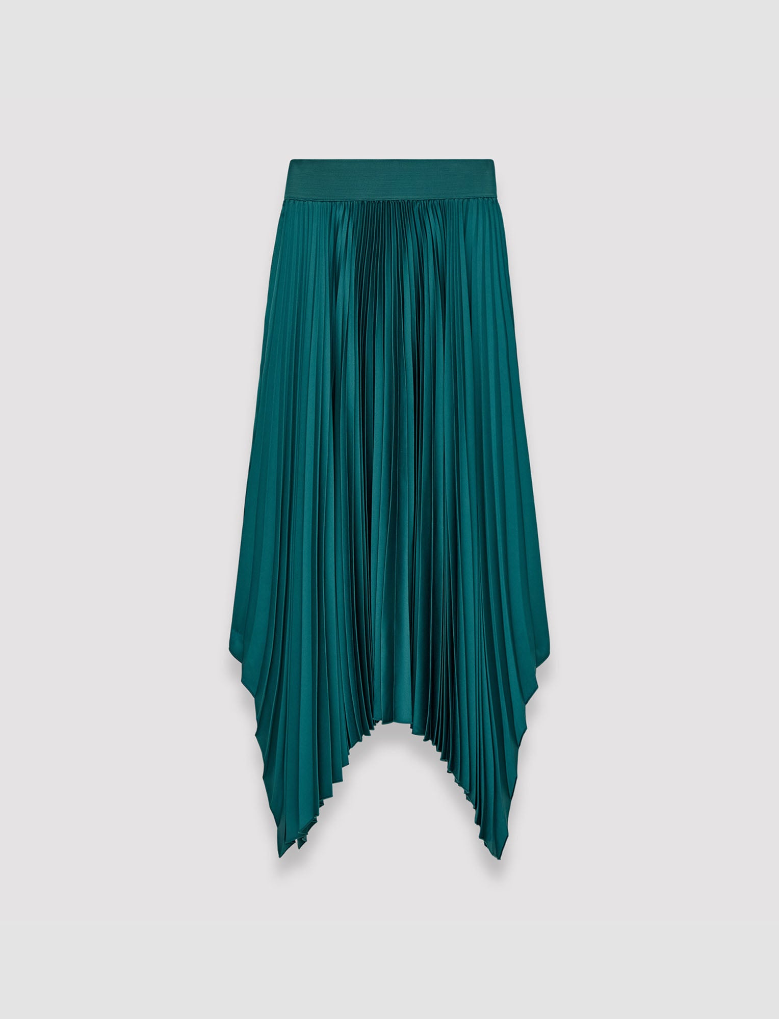 Ade Knit Weave Plissé Skirt