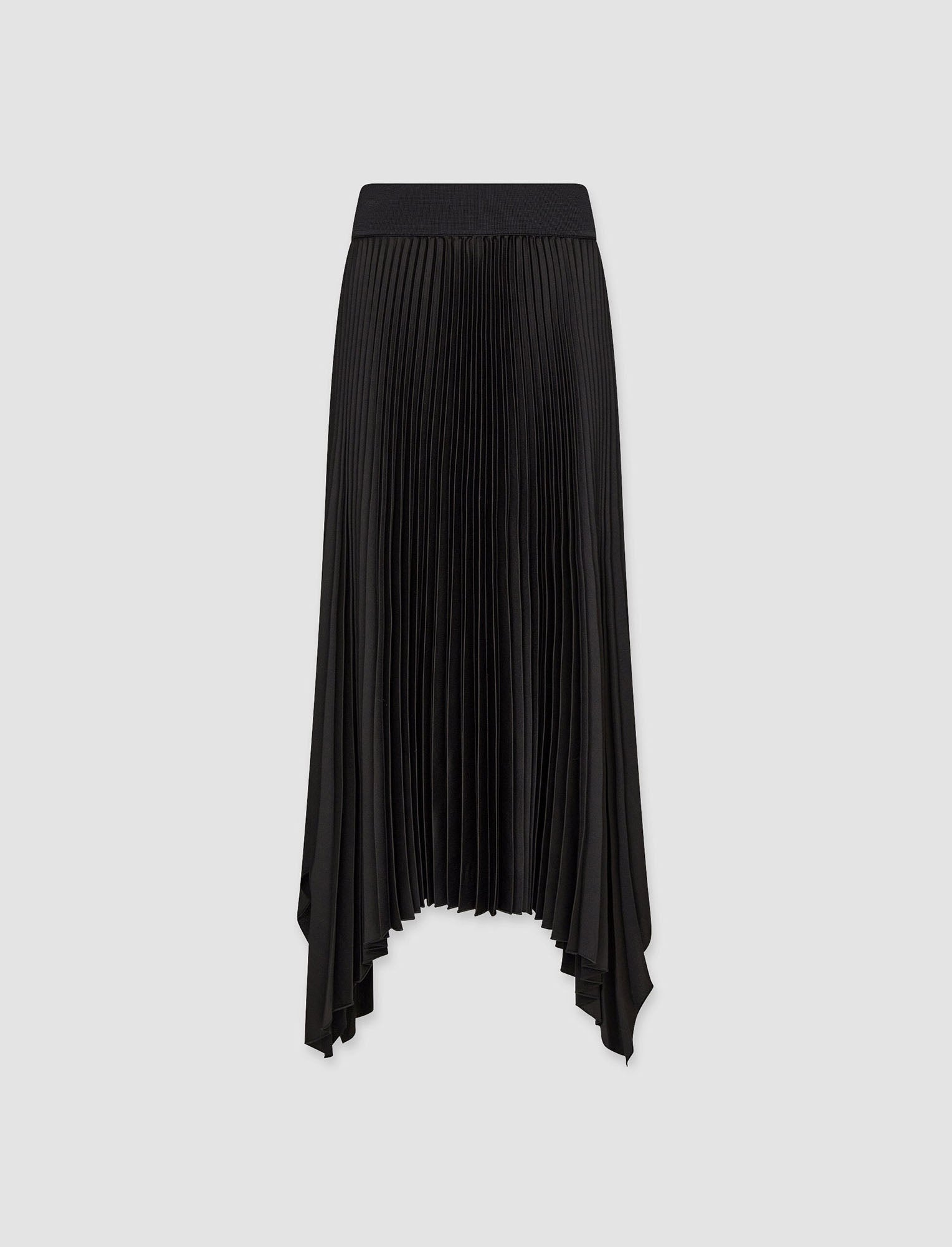 Ade Knit Weave Plissé Skirt