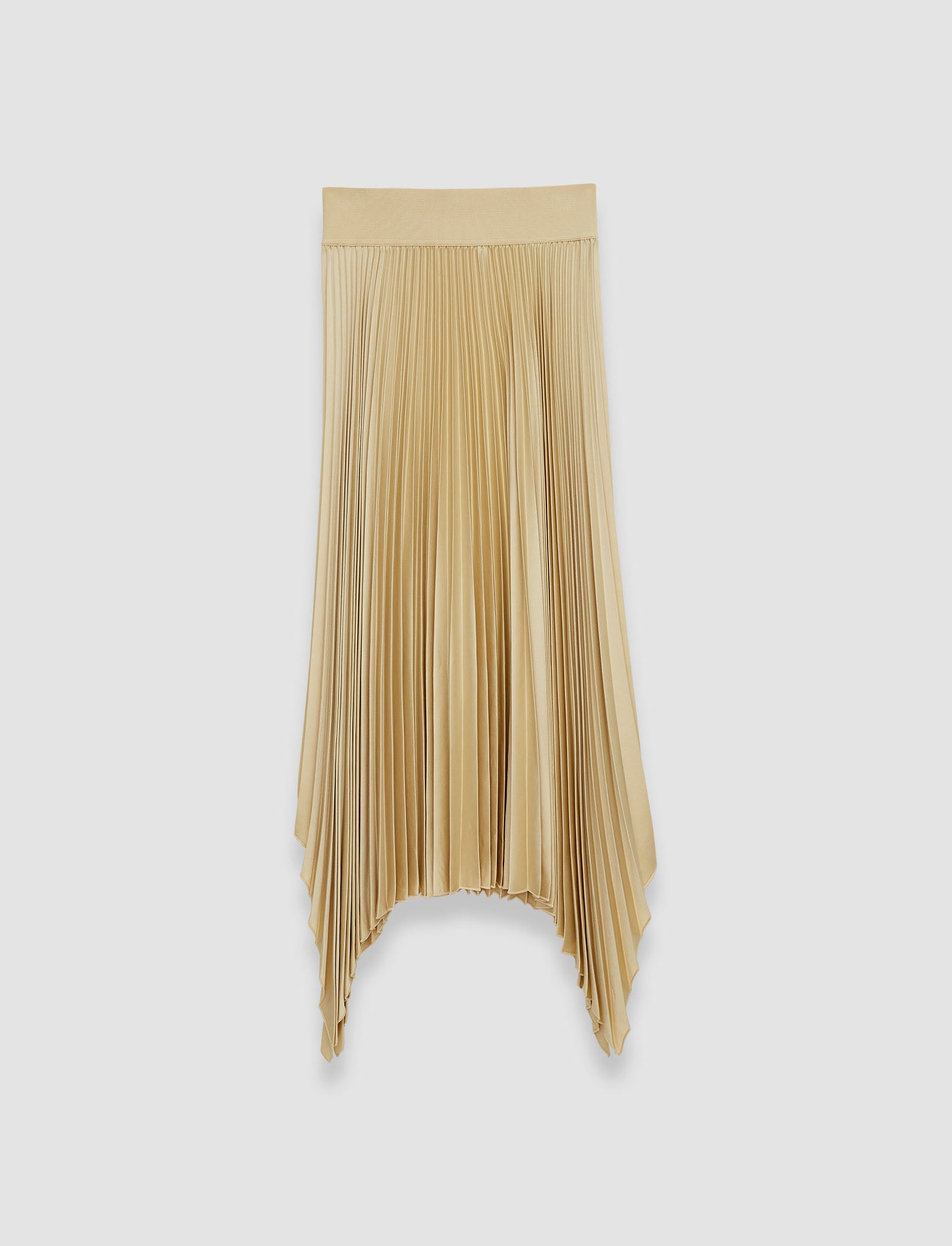 Ade Knit Weave Plissé Skirt