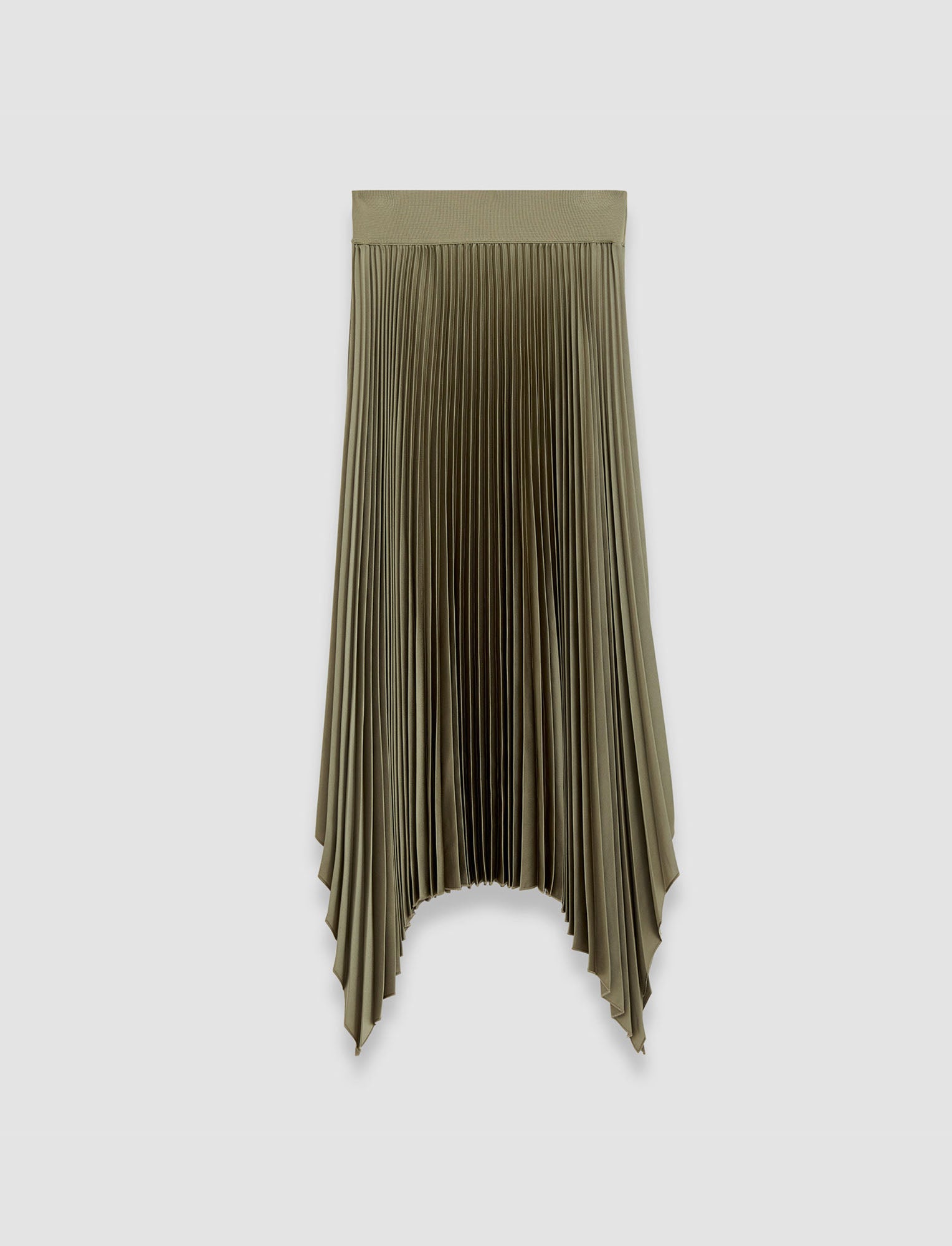 Ade Knit Weave Plissé Skirt