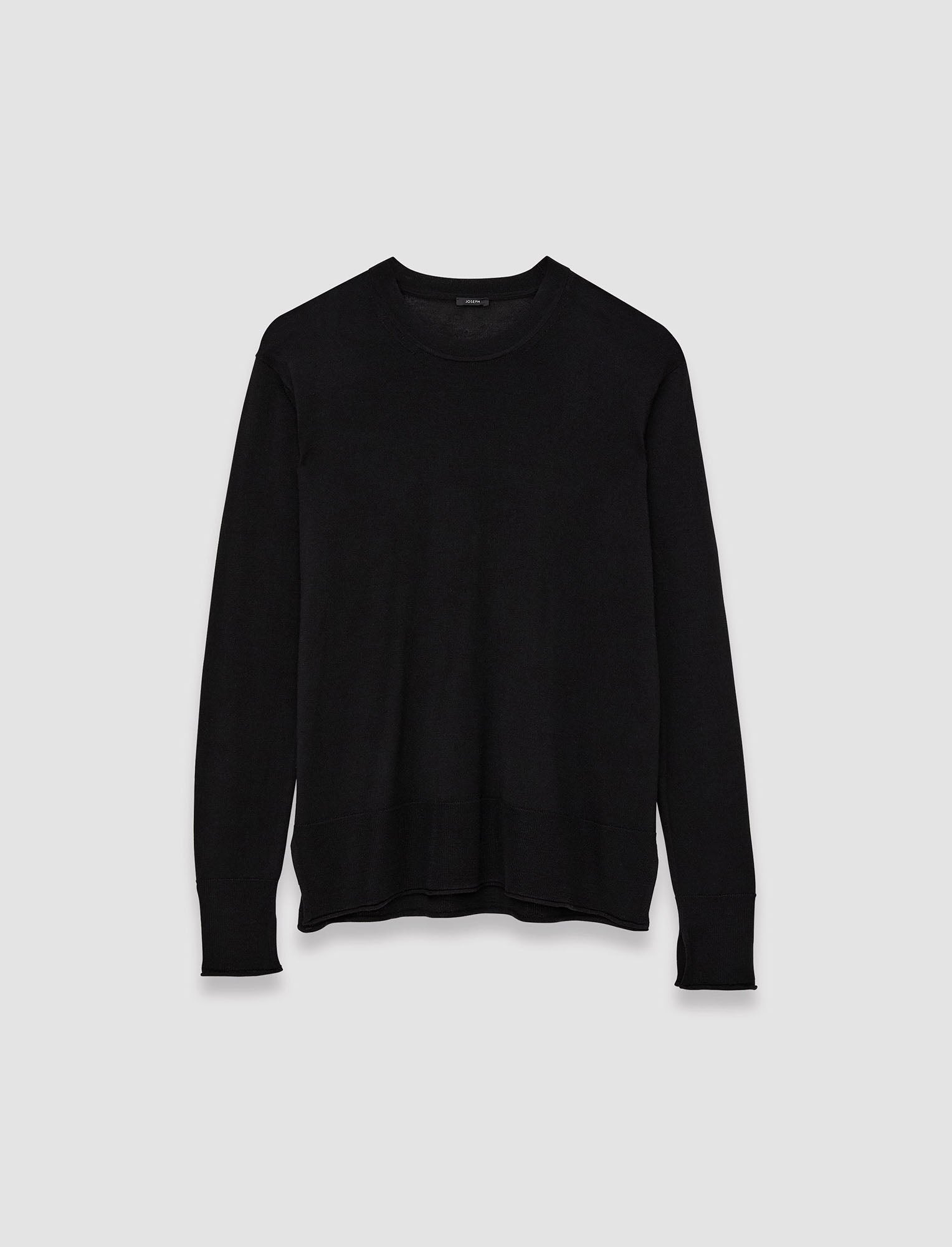 Super Fine Merino Silk Round Neck Jumper