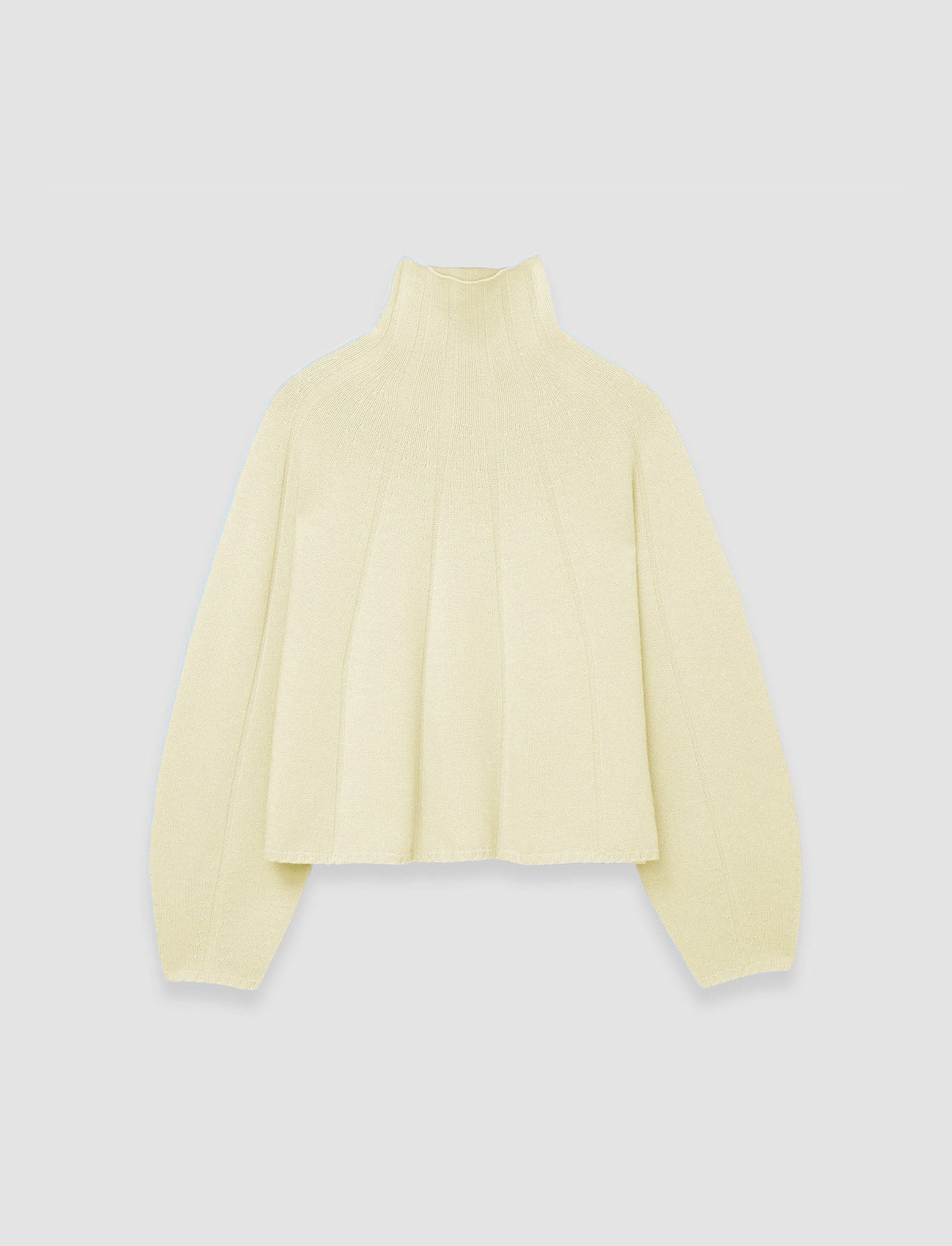 Soft Wool Short High Neck Jumper