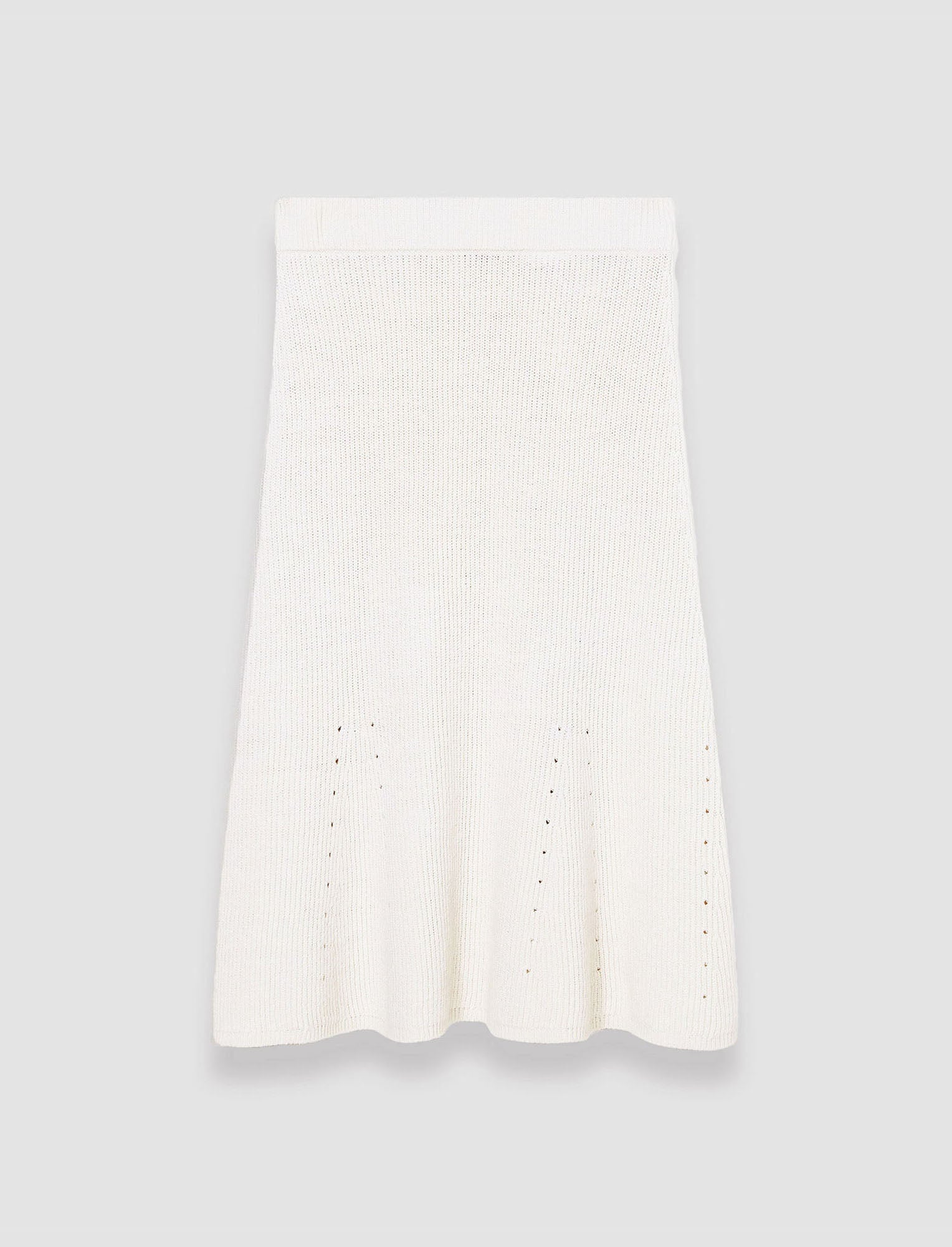 Linen Cotton Knitted Skirt