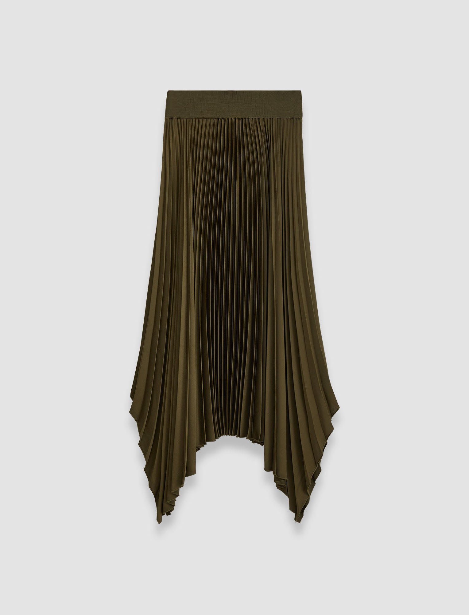 Ade Knit Weave Plissé Skirt