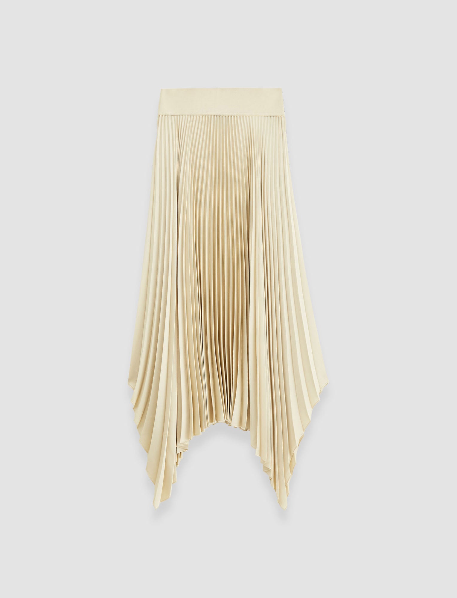 Ade Knit Weave Plissé Skirt