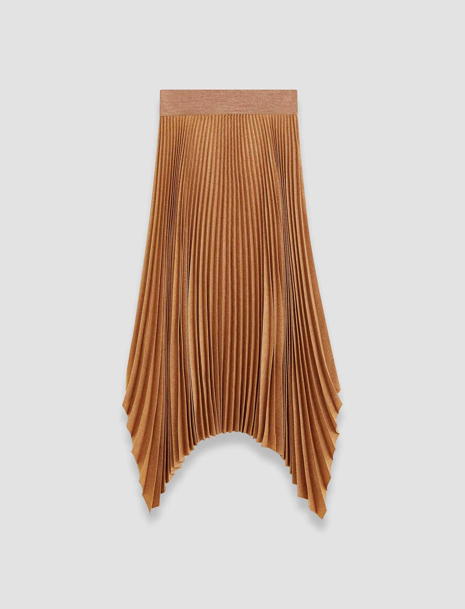 Pleated Flannel Ade Skirt