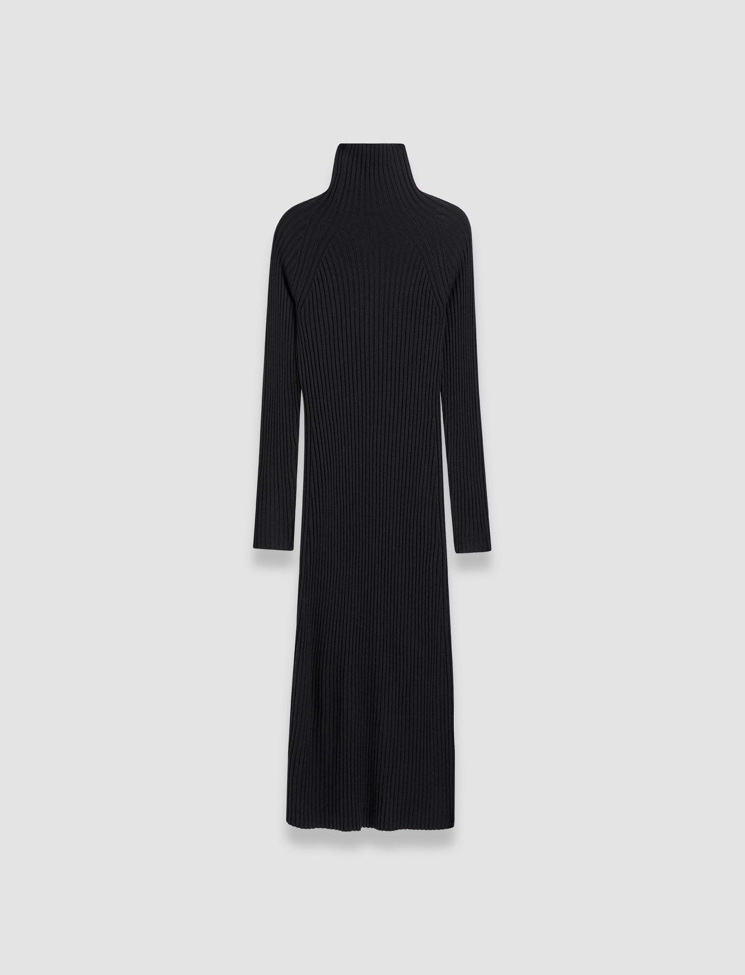 Merino Silk Rib Dress