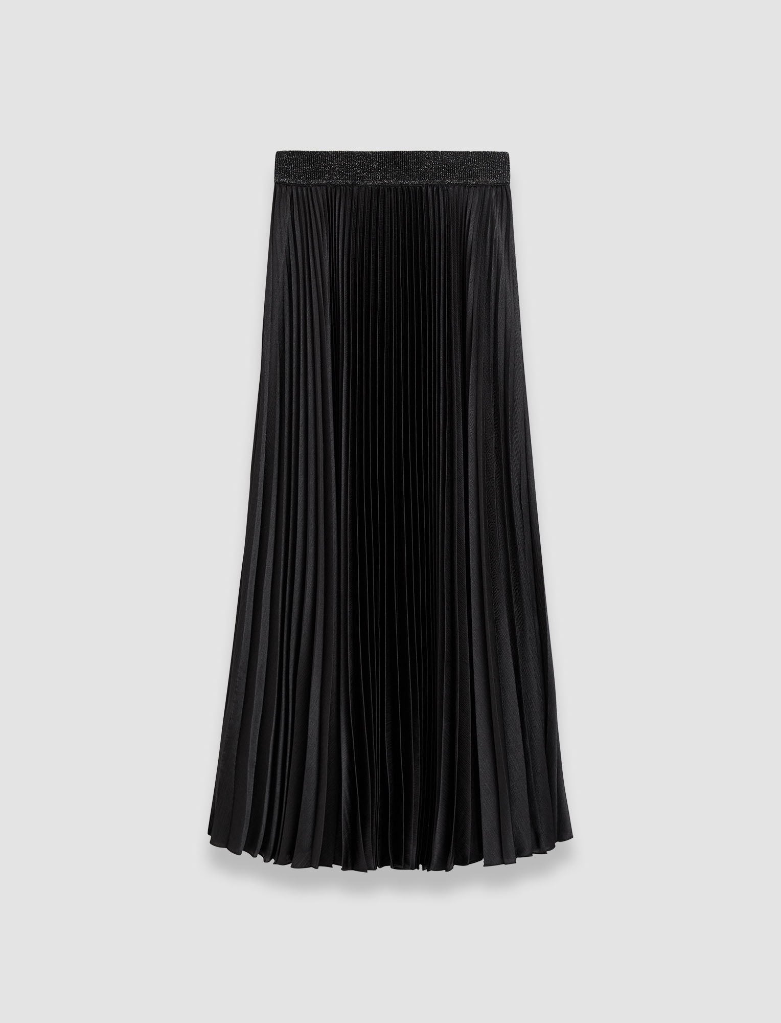 Amelie Pleated Lurex Skirt