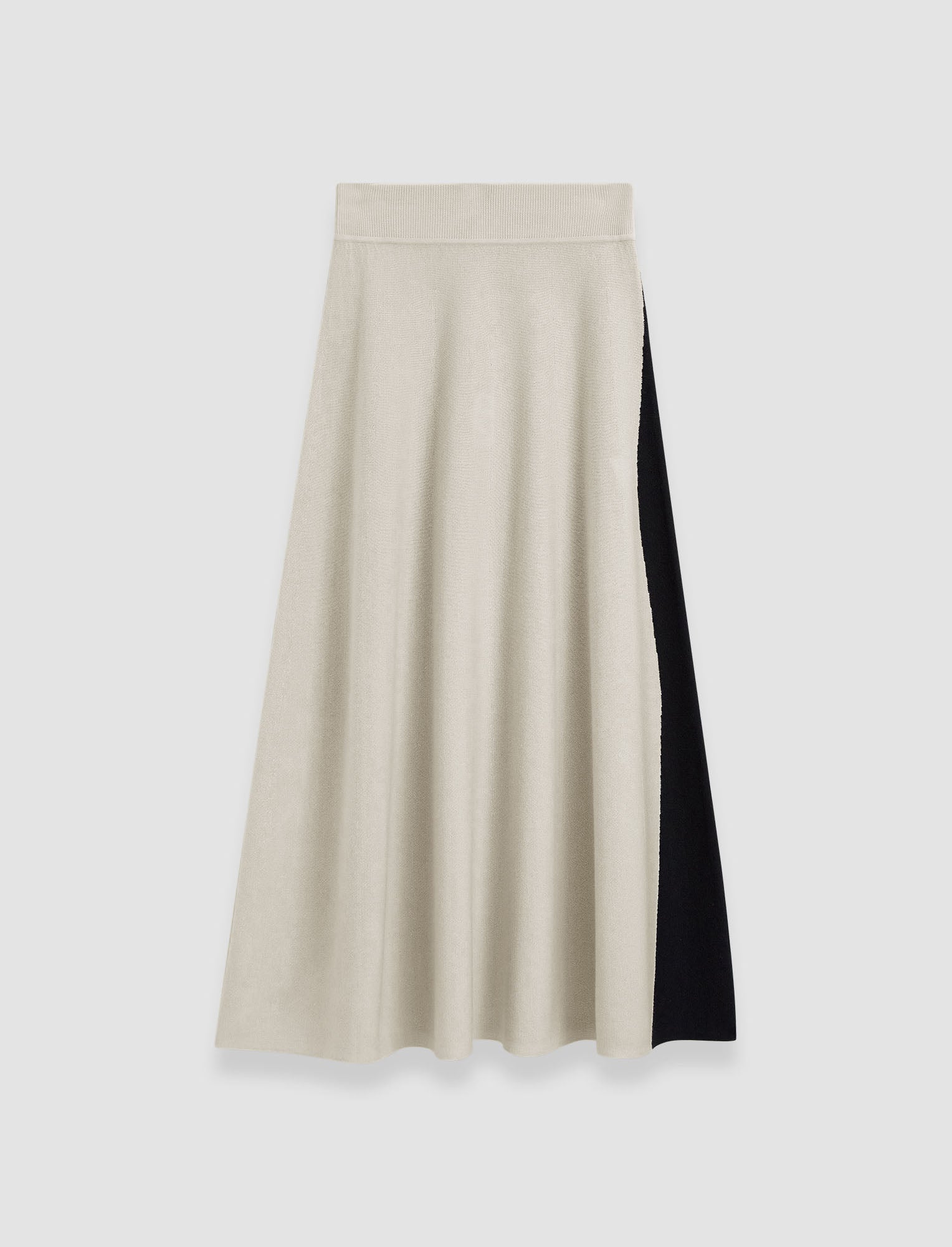 Bi-Colour Knit Skirt