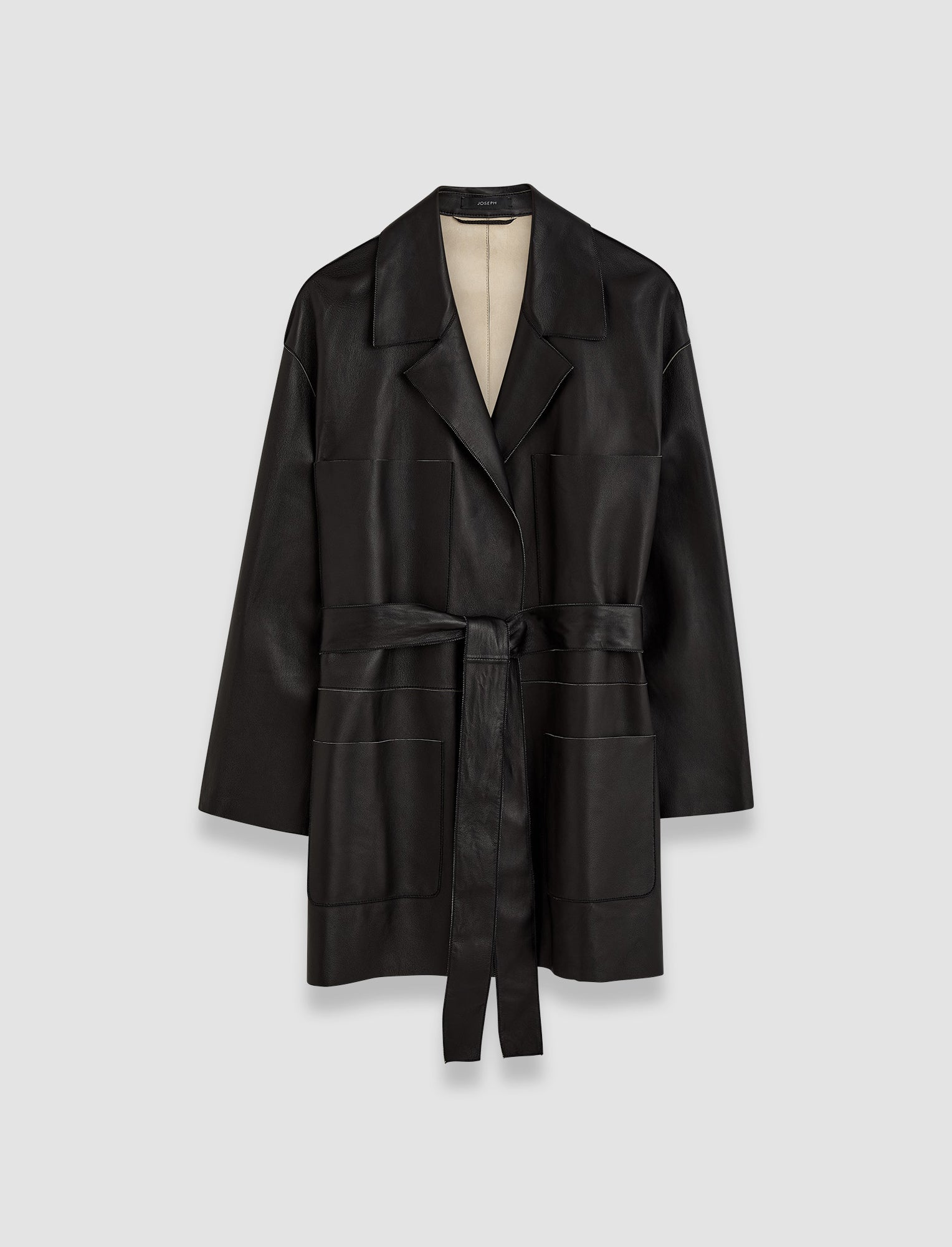 Tison Bonded Leather Jacket