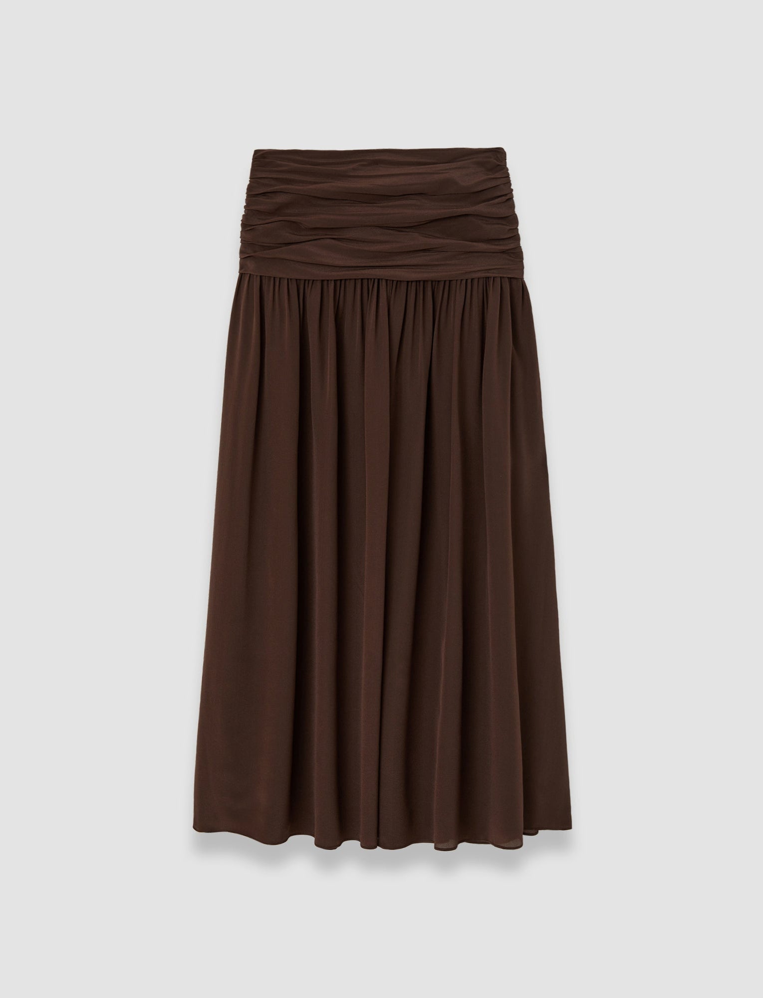 Bex Crepe de Chine Silk Skirt