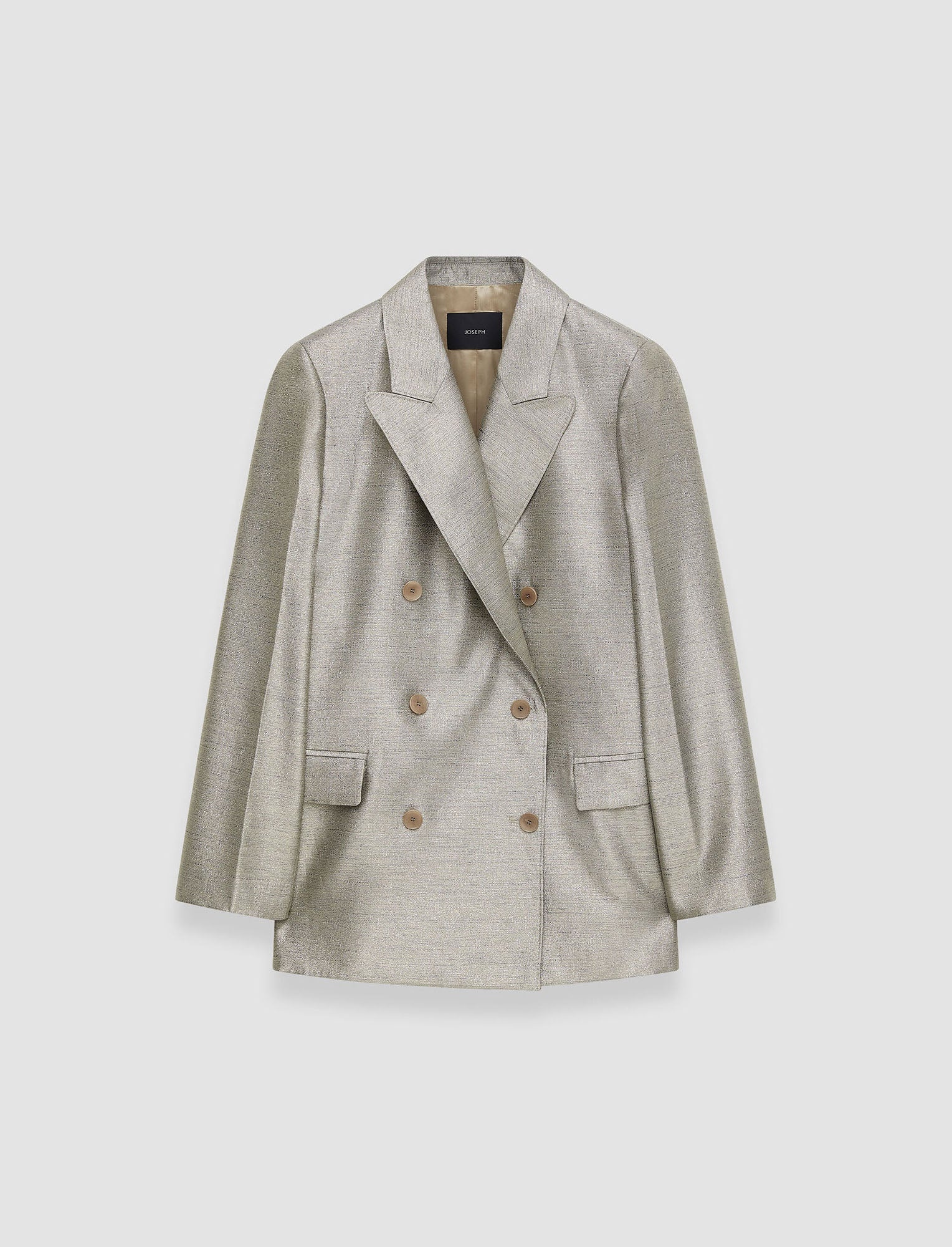 Textured Metallic Chapone Jacket