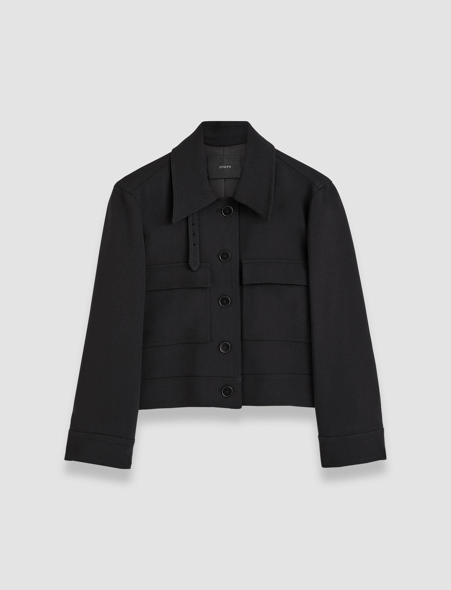 Mistral Fluid Twill Wool Jacket