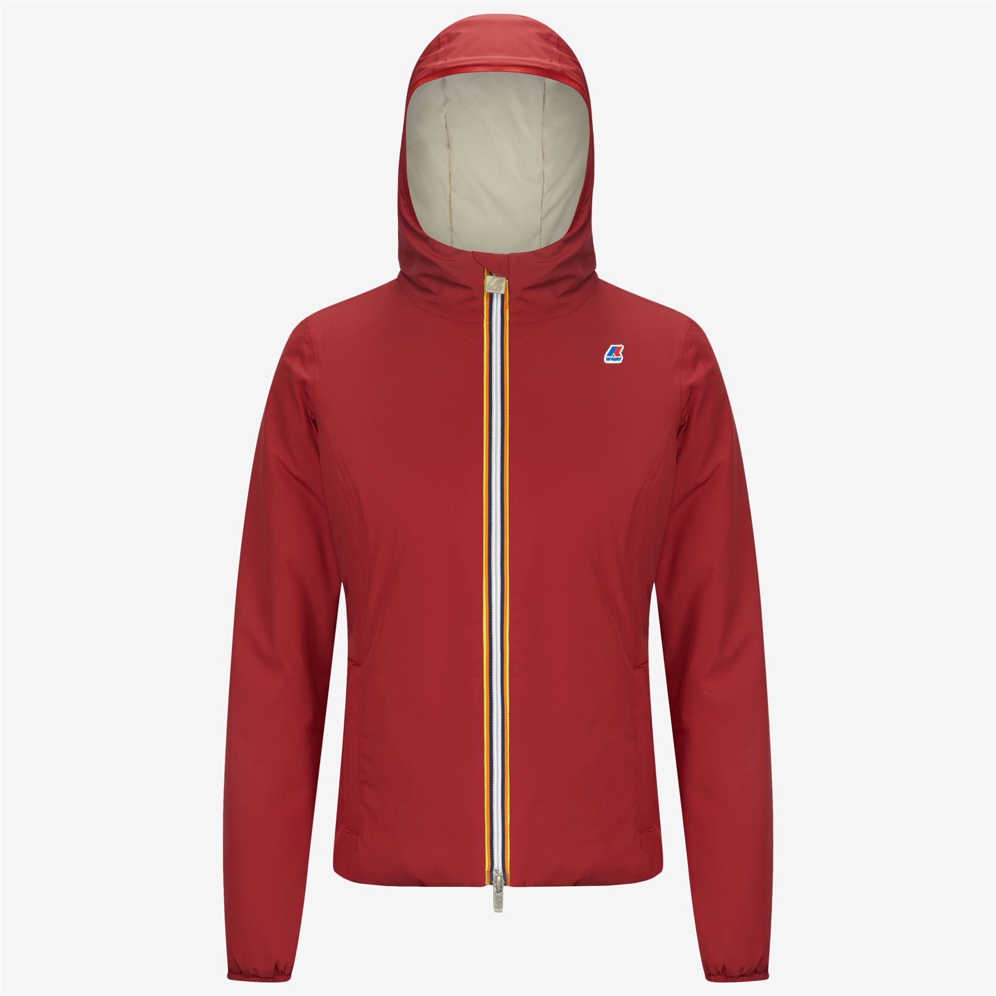 LILY WARM REVERSIBLE - Jackets - Short - Woman - RED DK TOMATO-BEIGE GREY