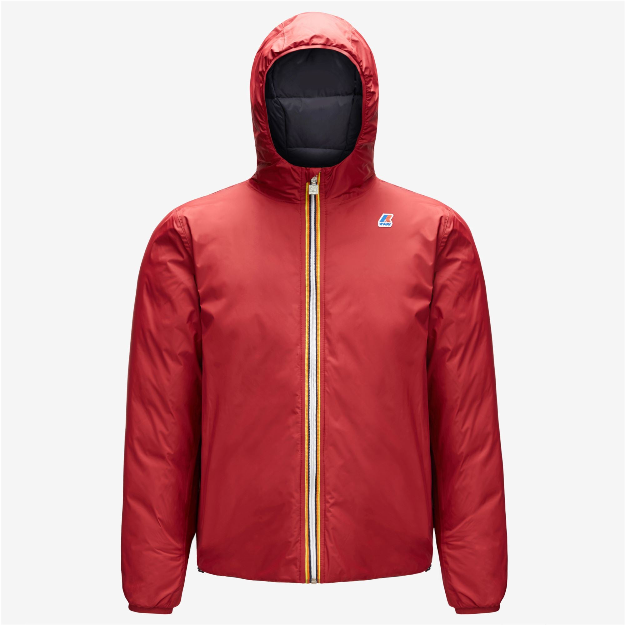 JACQUES THERMO PLUS.2 REVERSIBLE - Jackets - Short - Man - RED DK TOMATO-BLUE DEPTH