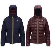 LILY THERMO PLUS.2 REVERSIBLE - Jackets - Short - Woman - BLUE DEPTH-BROWN BLACKENED