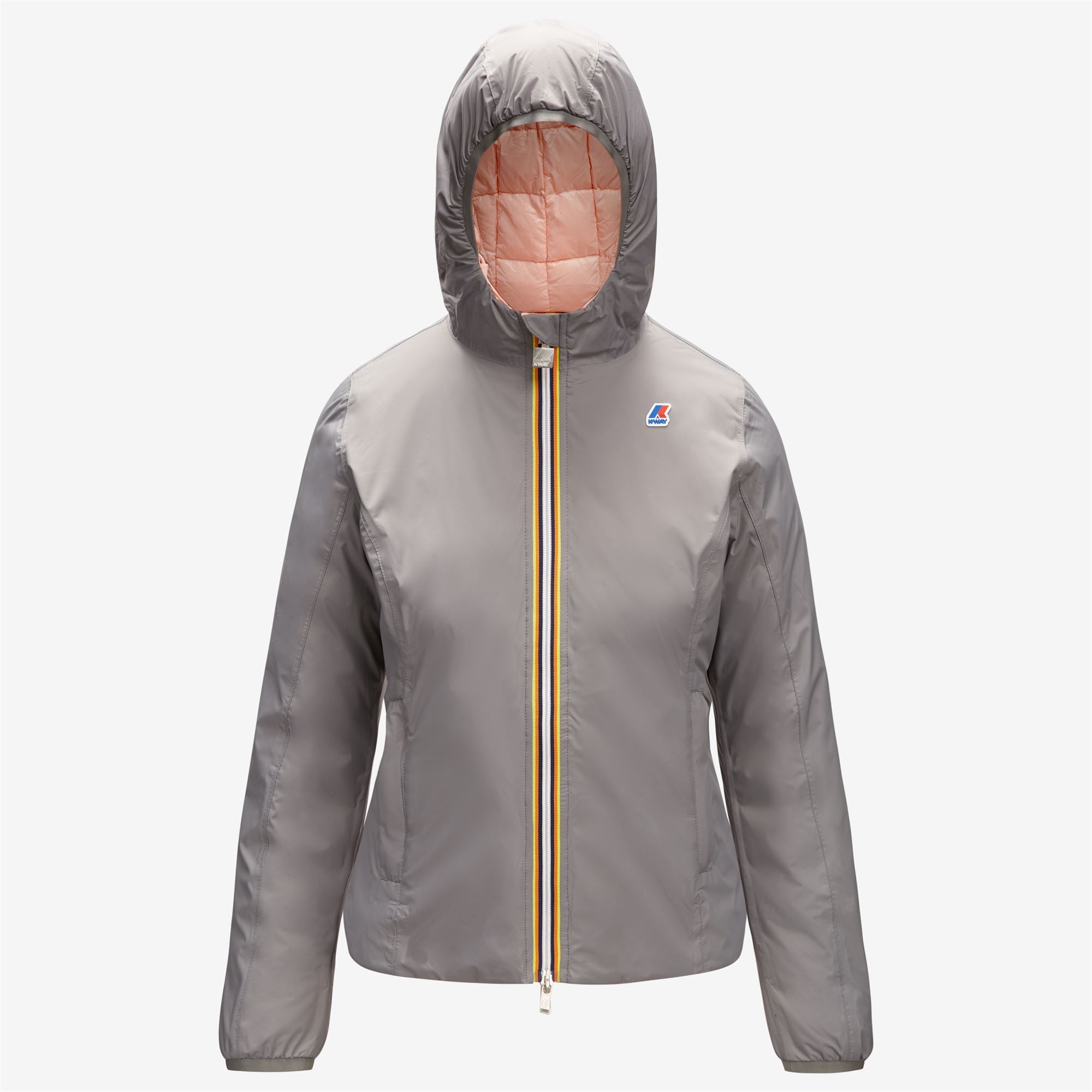 LILY THERMO PLUS.2 REVERSIBLE - Jackets - Short - Woman - GREY MD STEEL-PINK DAFNE