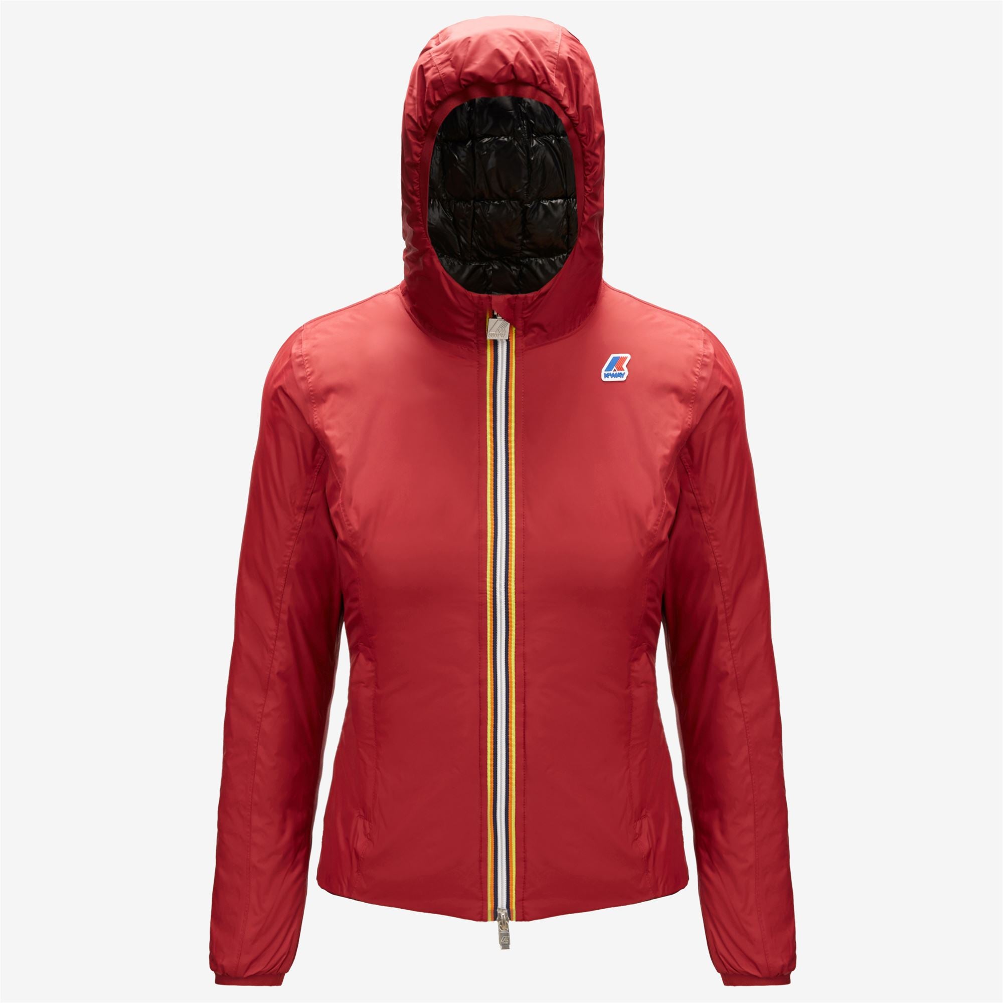 LILY THERMO PLUS.2 REVERSIBLE - Jackets - Short - Woman - RED DK TOMATO-BLACK PURE