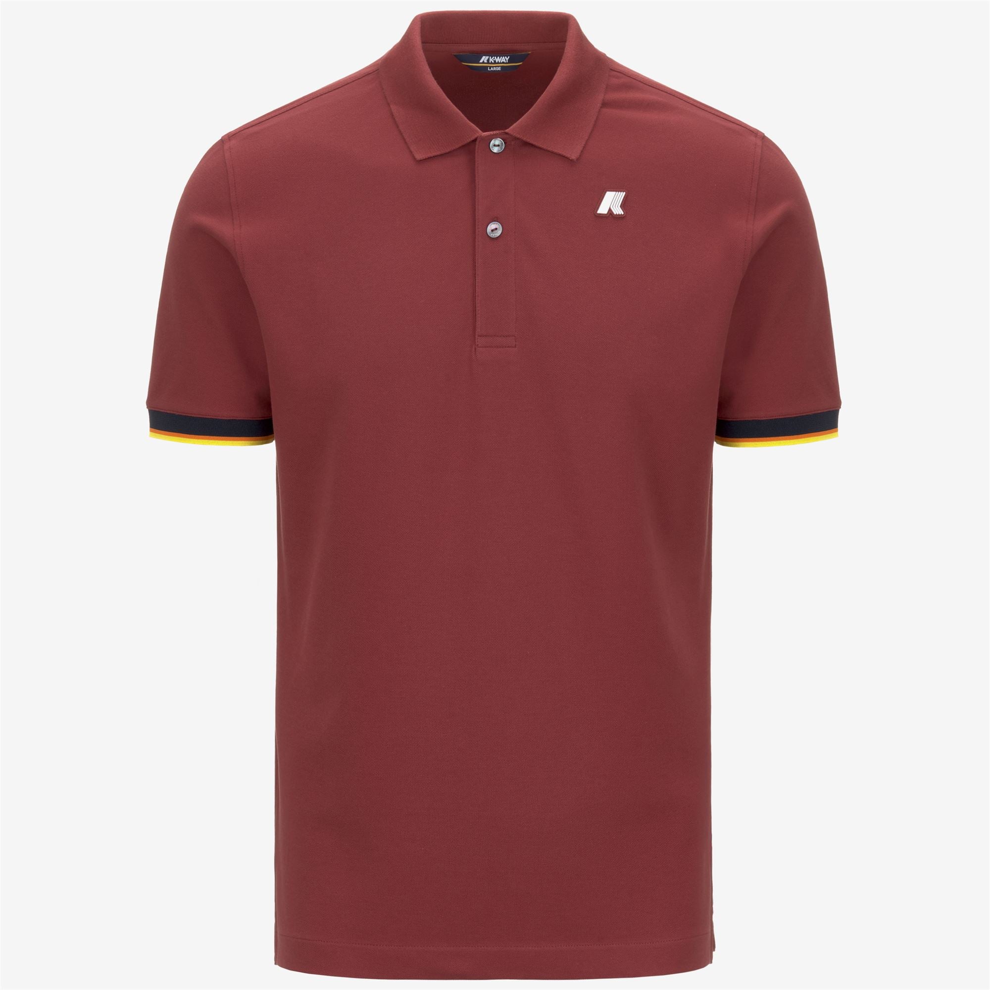 VINCENT PIQUE - Polo Shirts - Polo - Man - RED JASPER
