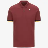 VINCENT PIQUE - Polo Shirts - Polo - Man - RED JASPER