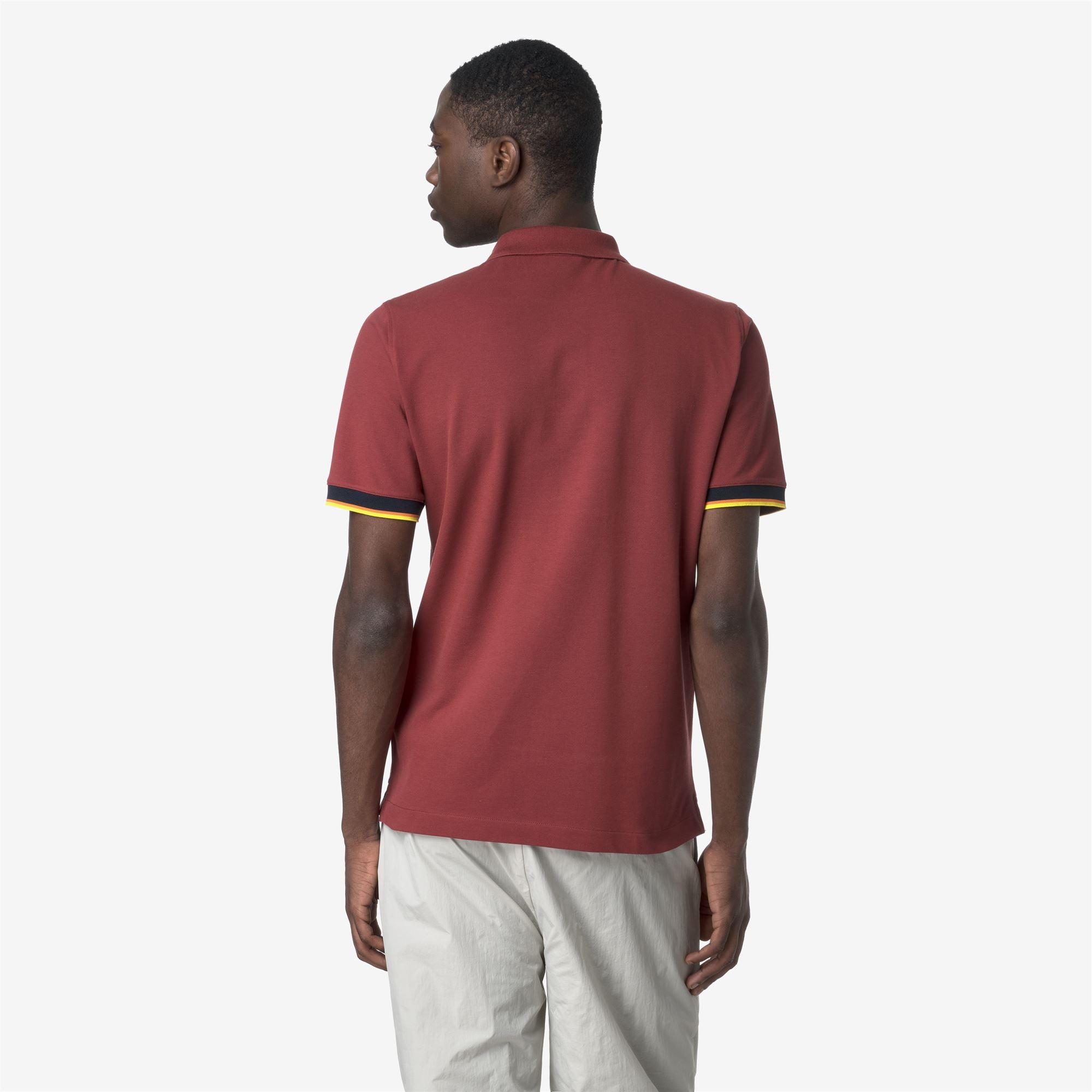 VINCENT PIQUE - Polo Shirts - Polo - Man - RED JASPER(Red Jasper,Adult | S)