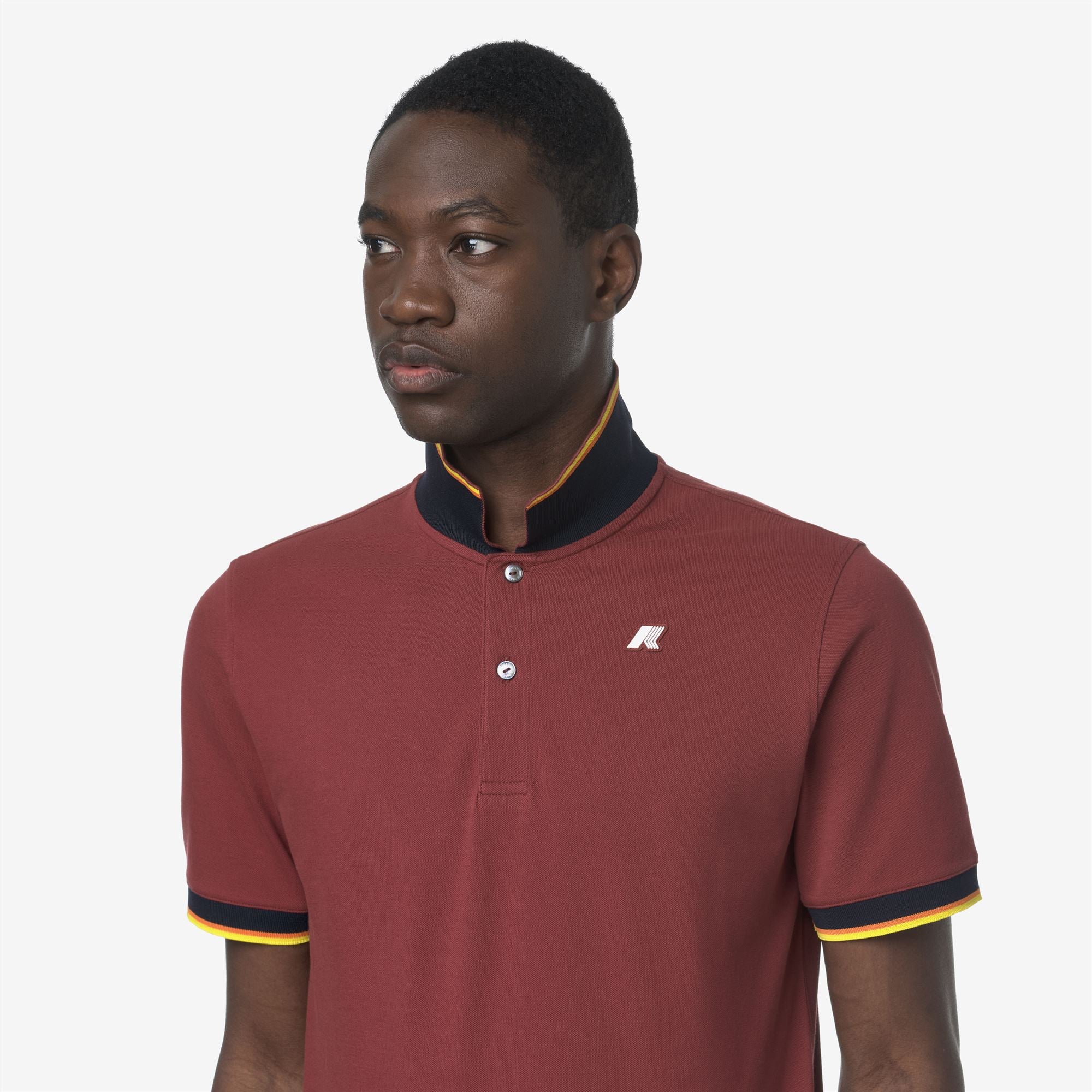 VINCENT PIQUE - Polo Shirts - Polo - Man - RED JASPER(Red Jasper,Adult | S)