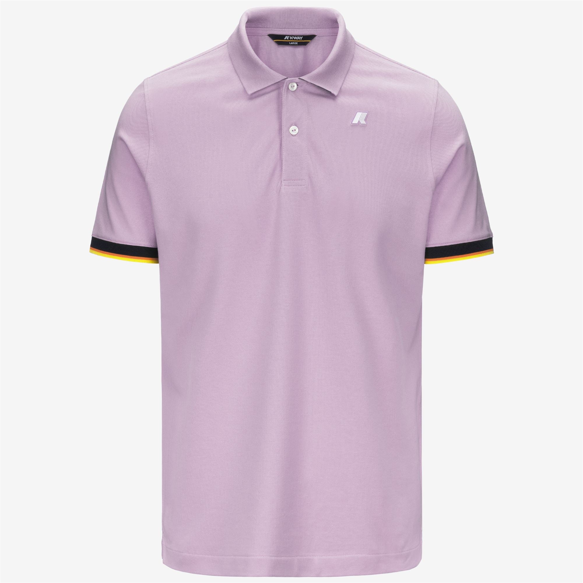 VINCENT PIQUE - Polo Shirts - Polo - Man - VIOLET LT LILAC
