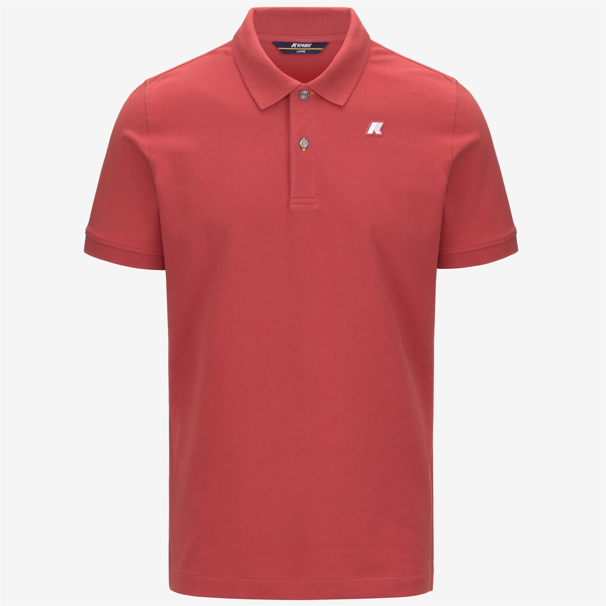 VINNIE PIQUE - Polo Shirts - Polo - Man - RED JASPER