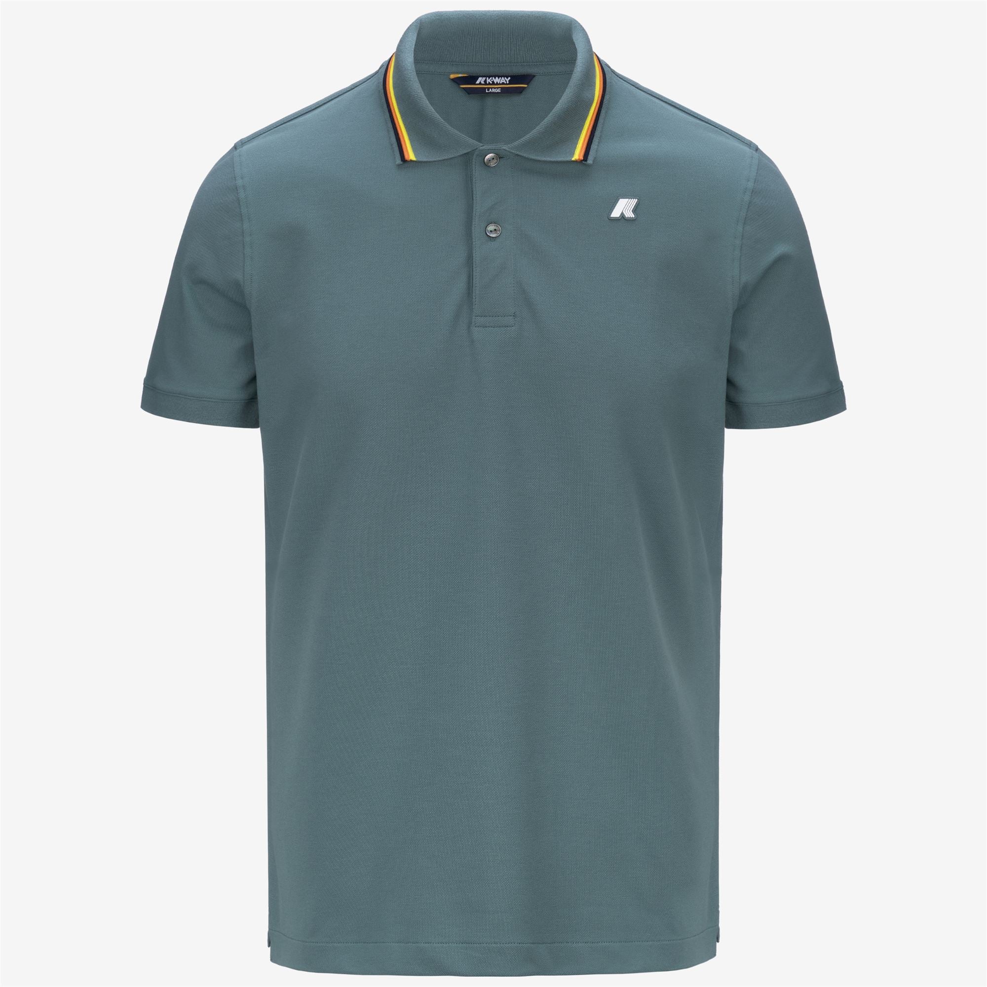 JUD PIQUE - Polo Shirts - Polo - Man - GREEN IRON