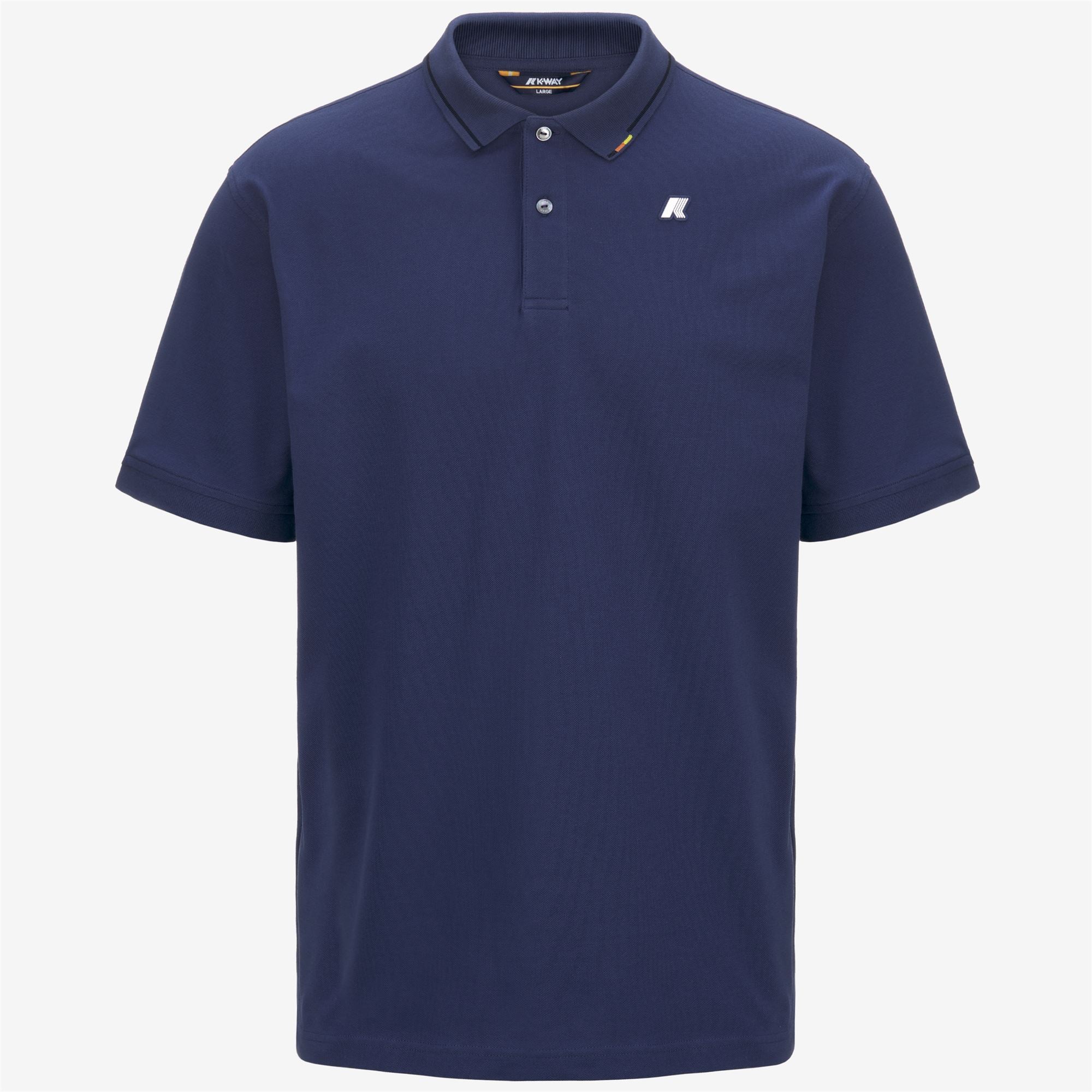 SIMOR PIQUE - Polo Shirts - Polo - Man - BLUE DEEP COBALT
