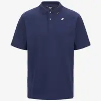 SIMOR PIQUE - Polo Shirts - Polo - Man - BLUE DEEP COBALT