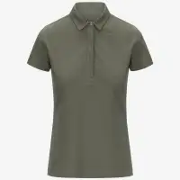 AMEDEA PIQUE - Polo Shirts - Polo - Woman - GREEN LICHEN