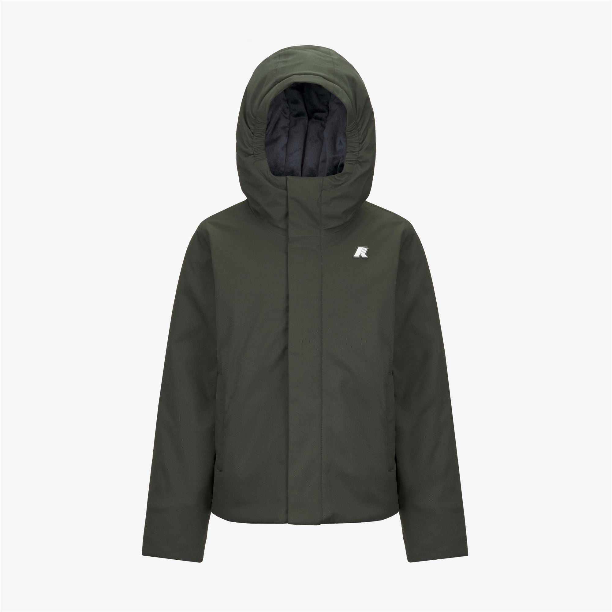 P. JACKO TWILL MARMOTTA - Jackets - Short - Boy - GREEN B-BLUE A