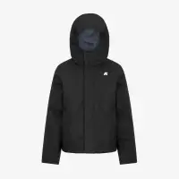 P. JACKO TWILL MARMOTTA - Jackets - Short - Boy - BLACK P-BLUE A