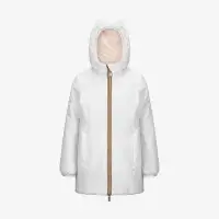 P. DENISE ST WARM REVERSIBLE - Jackets - Mid - Girl - WHITE G-PINK T