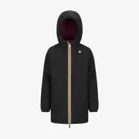 P. DENISE ST WARM REVERSIBLE - Jackets - Mid - Girl - BLACK PURE-VIOLET DK PURPLE