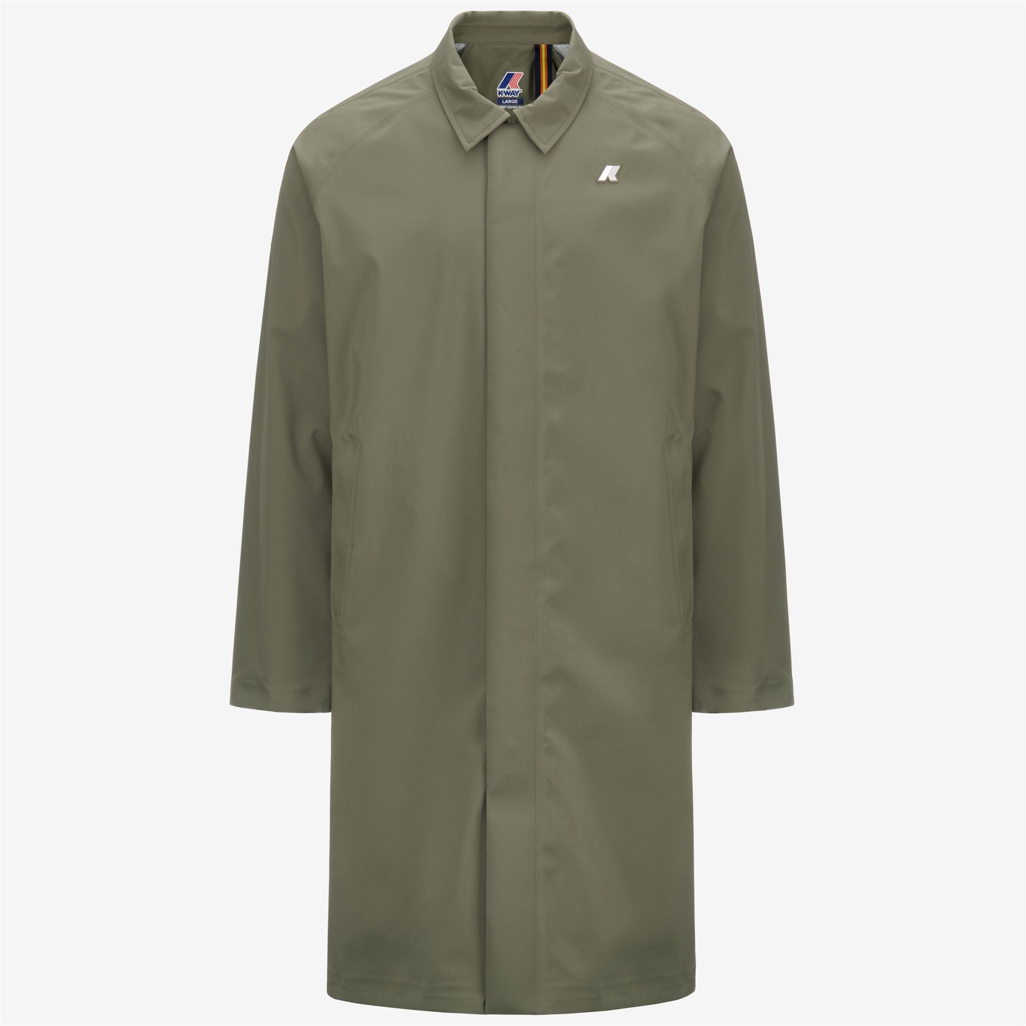 MONTAGUE BONDED JERSEY - Jackets - Long - Man - GREEN LICHEN